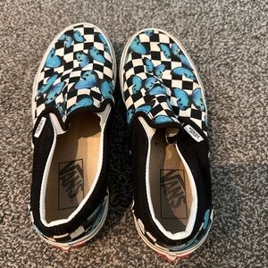 Vans butterfly slip ons Size 6.5